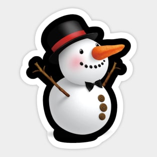 snowman Sticker